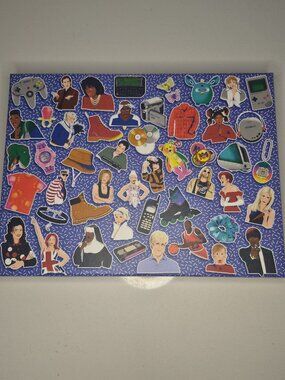 90's Icons 500 Piece Puzzle TuPac Gameboy Britney Friends Timberland